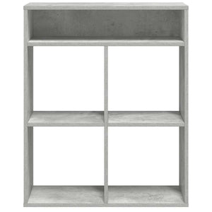 Bücherregal Betongrau 66x80 cm