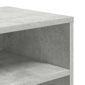 Bücherregal Betongrau 66x80 cm