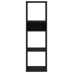 Schwarzes Bücherregal 34x31x112 cm