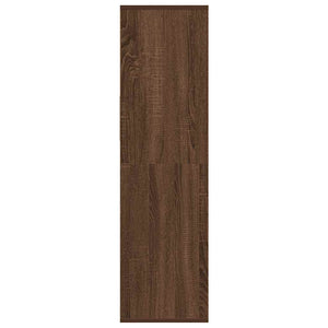Bücherregal Braun Eichenoptik 112 cm Hoch