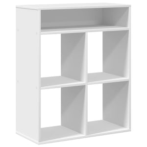 Weißes Bücherregal 66x31x80 cm