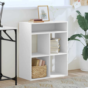 Weißes Bücherregal 66x31x80 cm