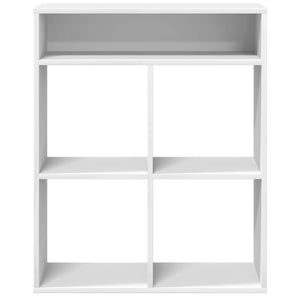 Weißes Bücherregal 66x31x80 cm