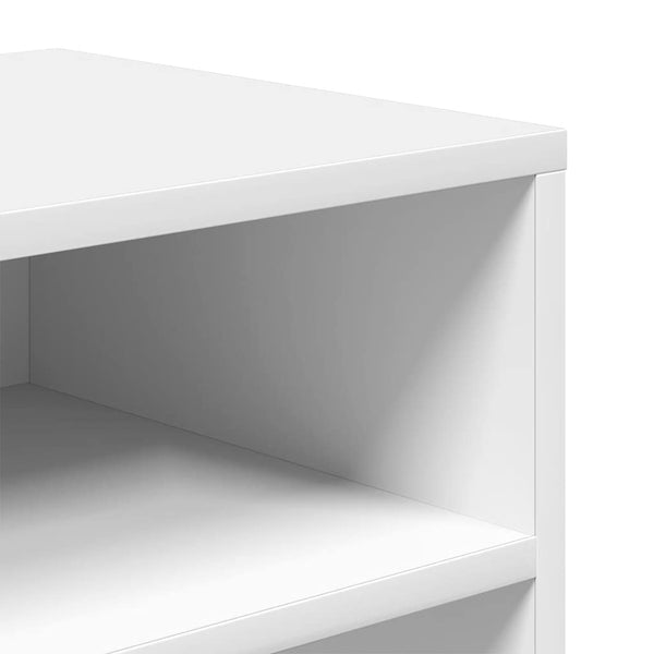 Weißes Bücherregal 66x31x80 cm