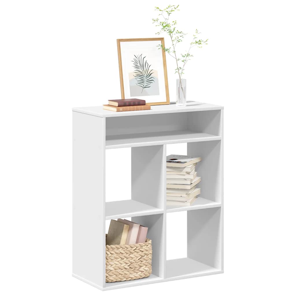 Weißes Bücherregal 66x31x80 cm