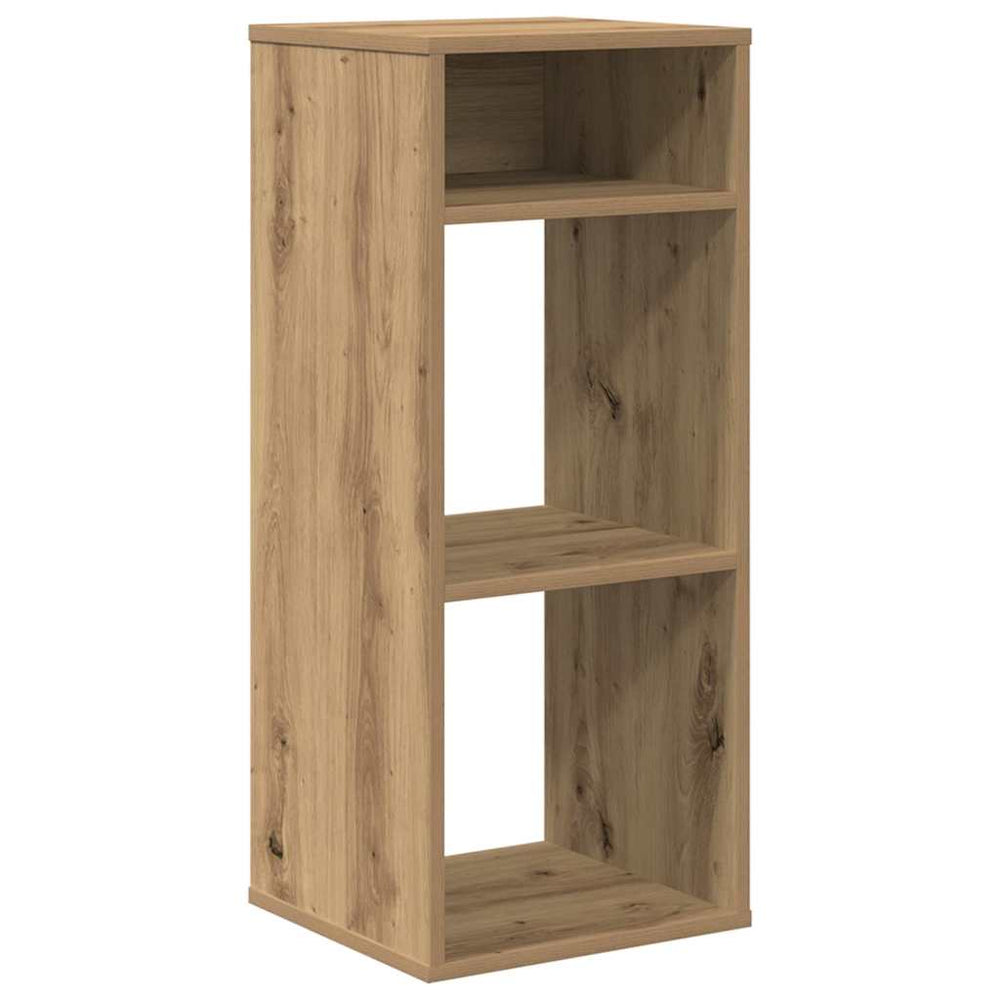 vidaXL Bookcase Artisan Oak 34x31x80 cm Engineered Wood