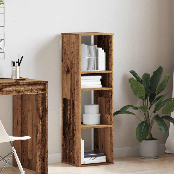 Bücherregal Altholz-Optik 112 cm