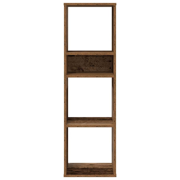 Bücherregal Altholz-Optik 112 cm