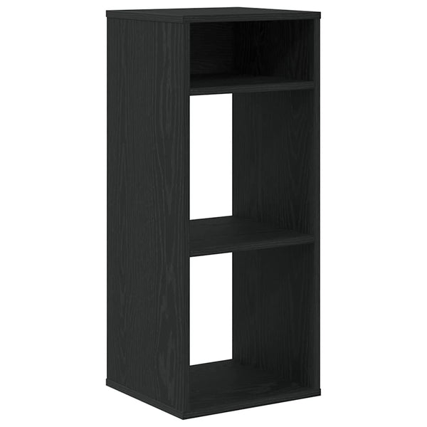 Schwarzes Bücherregal 34x31x80 cm