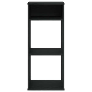 Schwarzes Bücherregal 34x31x80 cm