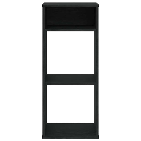 Schwarzes Bücherregal 34x31x80 cm
