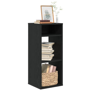 Schwarzes Bücherregal 34x31x80 cm
