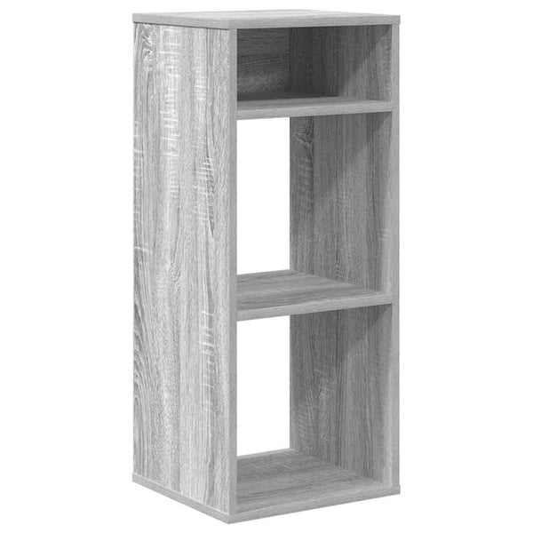 Bücherregal Grau Sonoma 34x31x80 cm