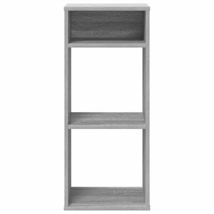 Bücherregal Grau Sonoma 34x31x80 cm