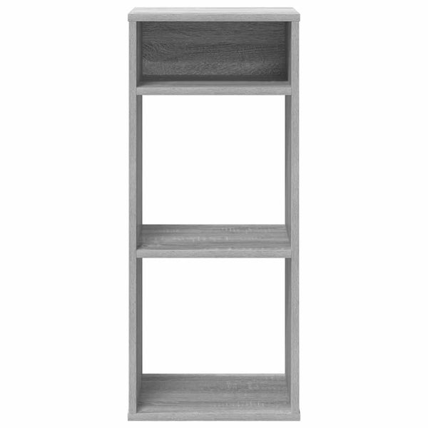 Bücherregal Grau Sonoma 34x31x80 cm