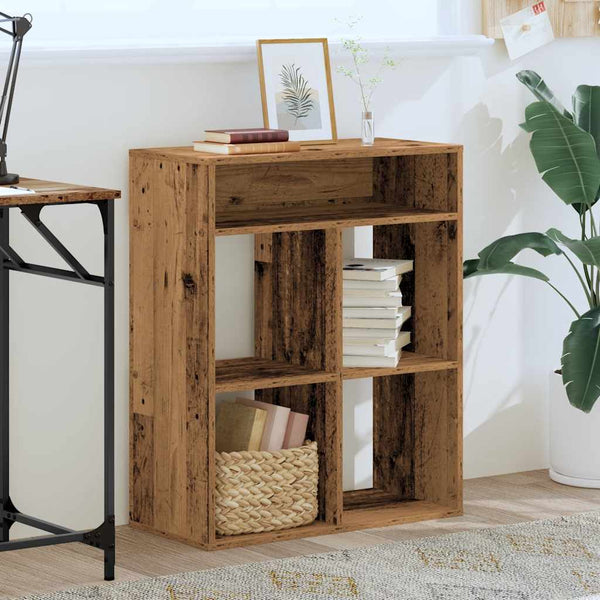 Bücherregal Altholz-Optik, 66 cm