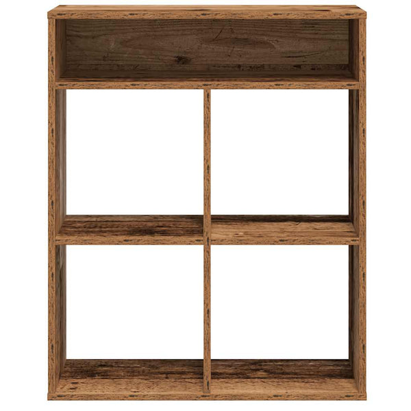 Bücherregal Altholz-Optik, 66 cm