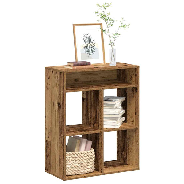 Bücherregal Altholz-Optik, 66 cm