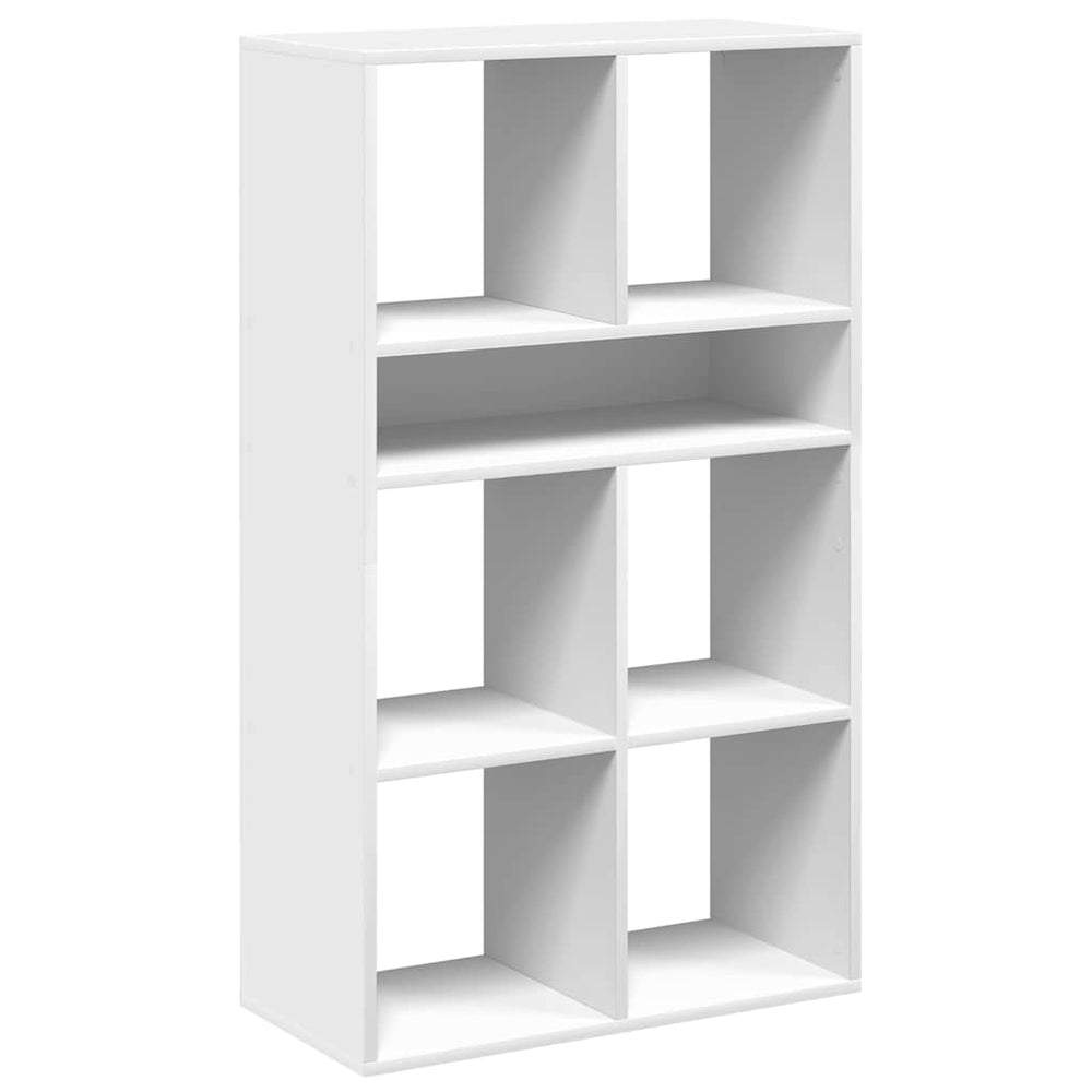 vidaXL Bookshelf White 66x31x112 cm Engineered Wood