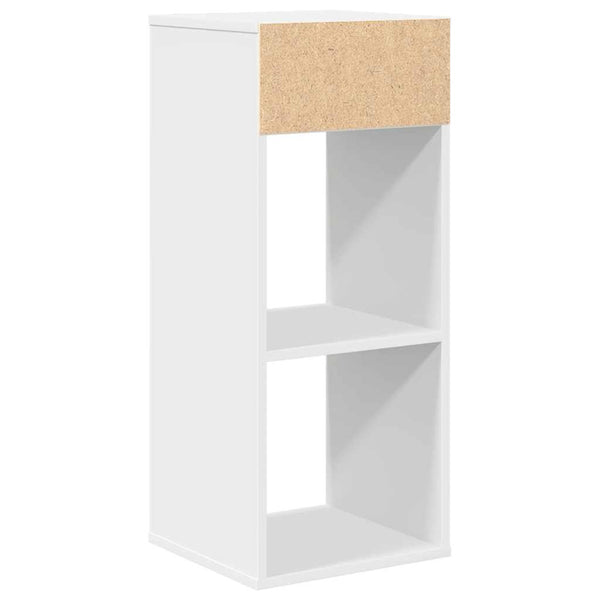 Weißes Bücherregal 34x31x80 cm