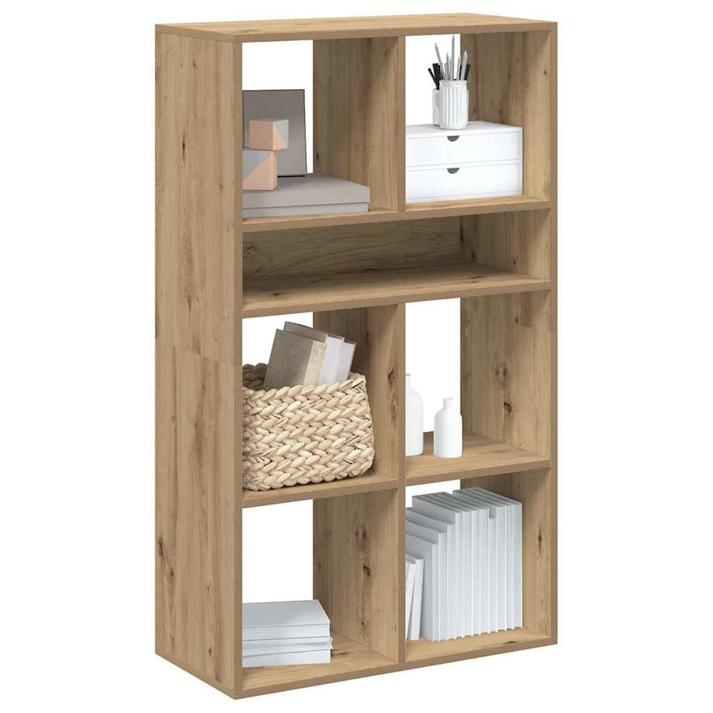 vidaXL Bookshelf Artisan Oak 66x31x112 cm Engineered Wood