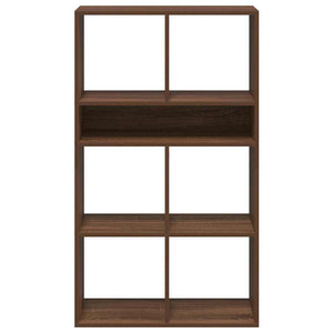 Bücherregal Braun Eichenoptik 66x31x112 cm