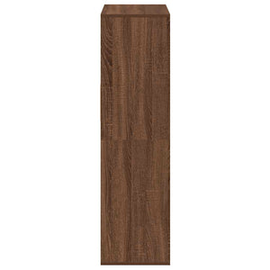 Bücherregal Braun Eichenoptik 66x31x112 cm