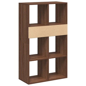 Bücherregal Braun Eichenoptik 66x31x112 cm
