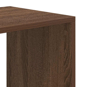 Bücherregal Braun Eichenoptik 66x31x112 cm