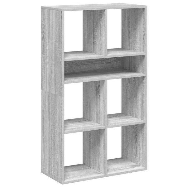 Bücherregal Grau Sonoma 66x31x112 cm