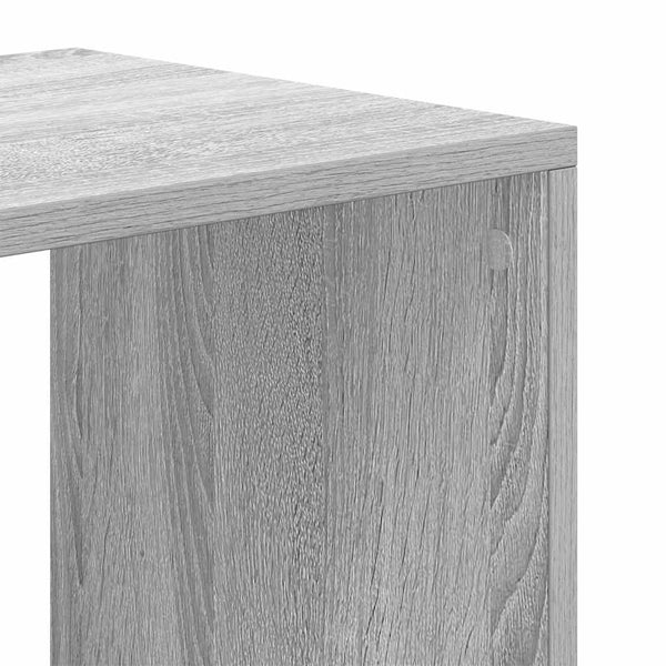 Bücherregal Grau Sonoma 66x31x112 cm
