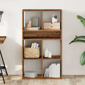 Bücherregal Altholz-Optik 66x112 cm