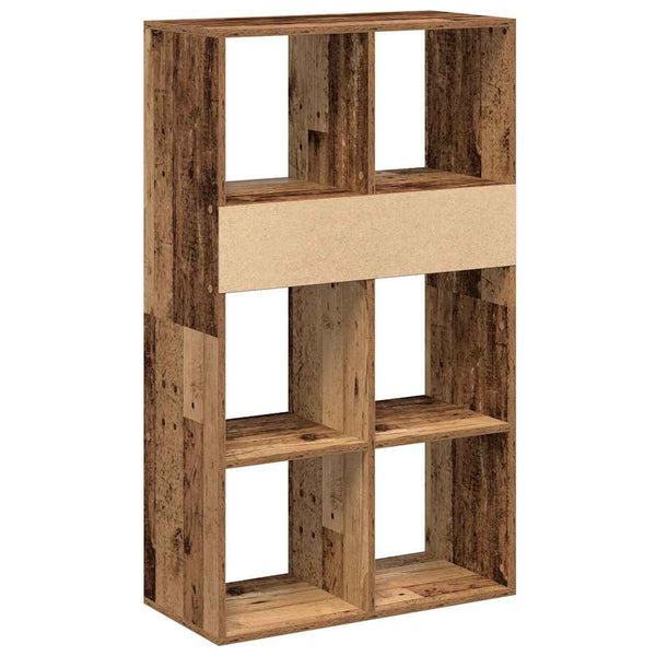 Bücherregal Altholz-Optik 66x112 cm