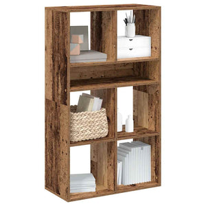 Bücherregal Altholz-Optik 66x112 cm