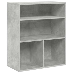 Bücherregal Betongrau 60x30x71,5 cm