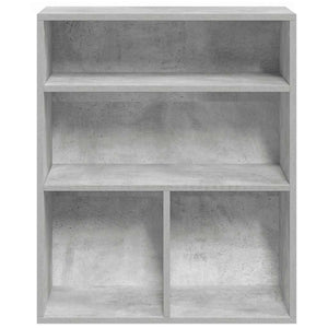Bücherregal Betongrau 60x30x71,5 cm