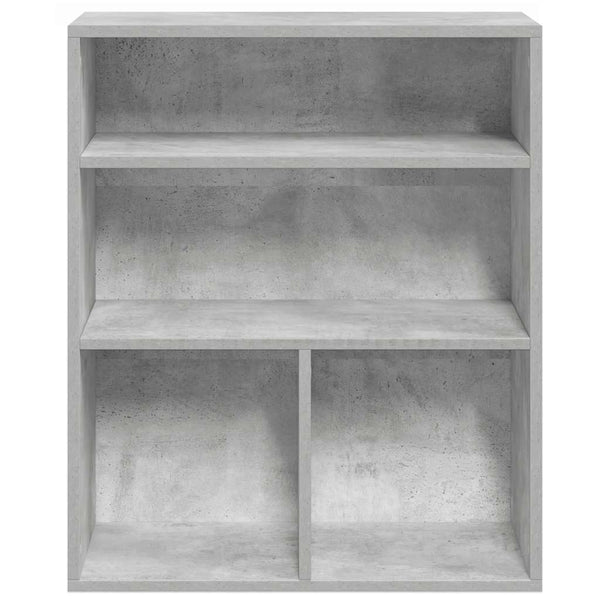 Bücherregal Betongrau 60x30x71,5 cm