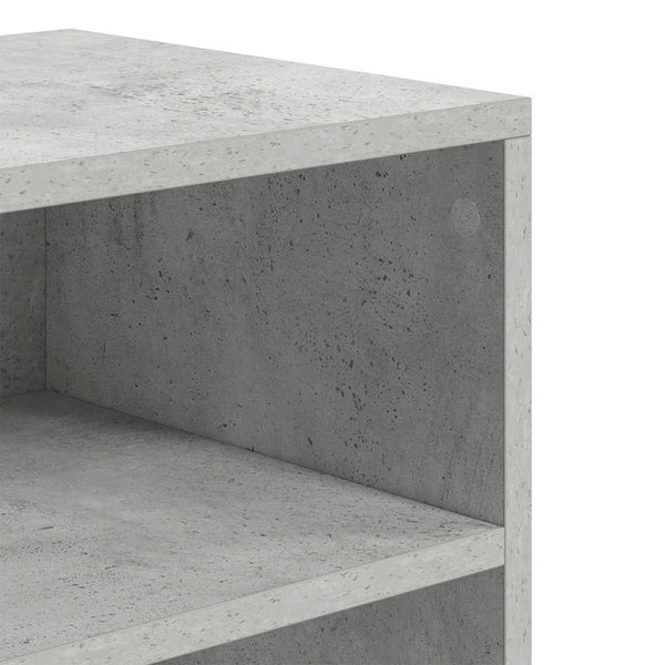 Bücherregal Betongrau 60x30x71,5 cm