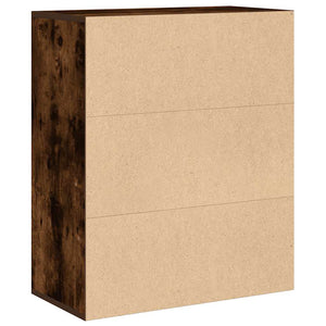 Bücherregal Räuchereiche 60 cm