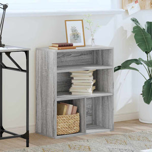 Bücherregal Grau Sonoma 60 cm