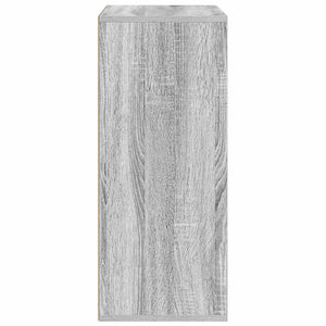 Bücherregal Grau Sonoma 60 cm