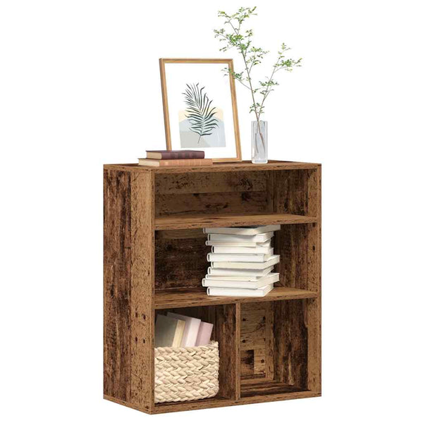 Bücherregal Altholz-Optik 60 cm