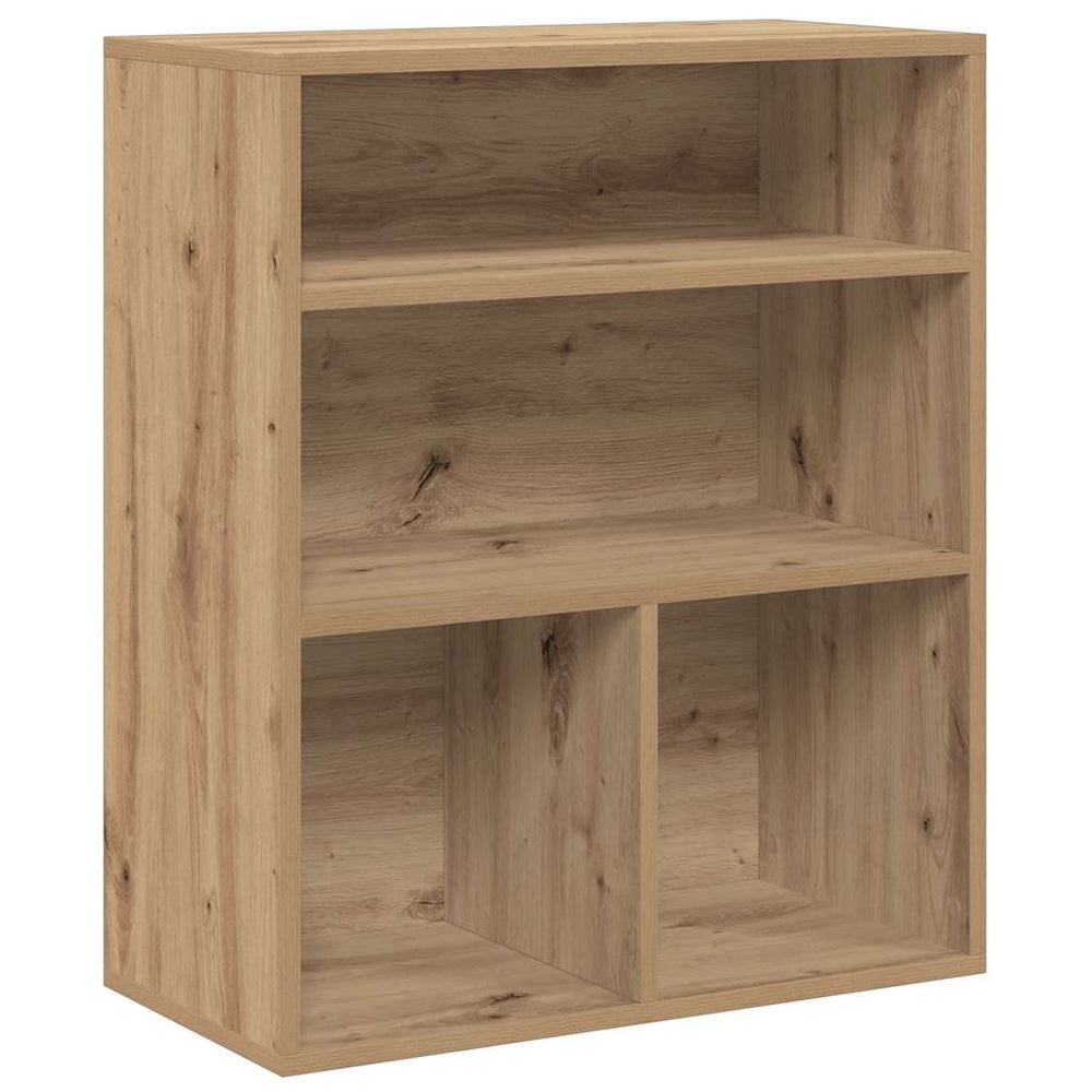 vidaXL Bookshelf Artisan Oak 60x30x71.5 cm Engineered Wood