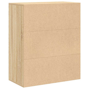 Bücherregal Sonoma Eiche 60 cm