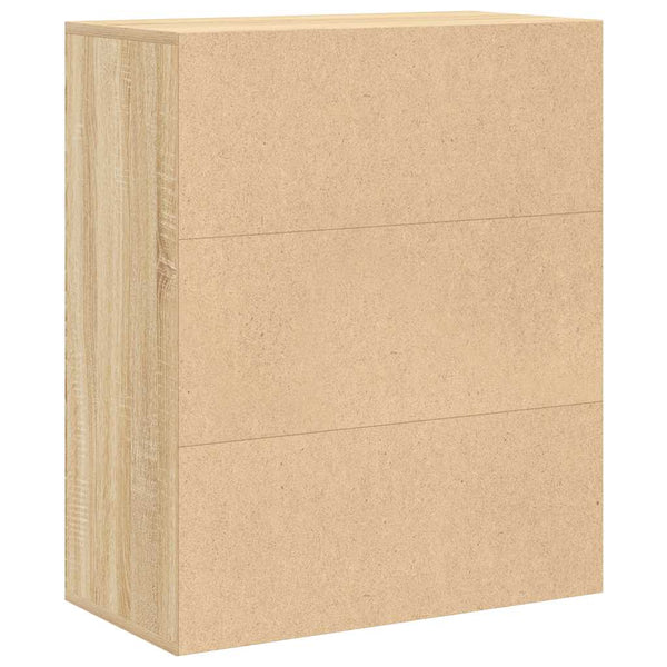 Bücherregal Sonoma Eiche 60 cm