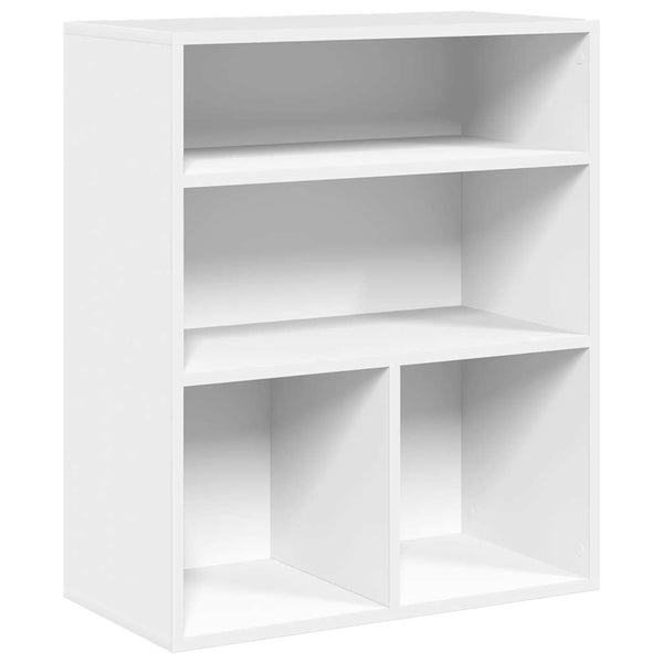 Bücherregal Weiß 60x30x71,5 cm