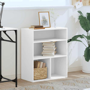 Bücherregal Weiß 60x30x71,5 cm
