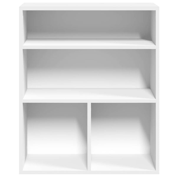 Bücherregal Weiß 60x30x71,5 cm