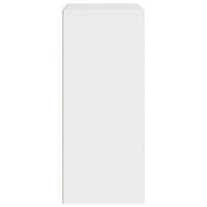 Bücherregal Weiß 60x30x71,5 cm