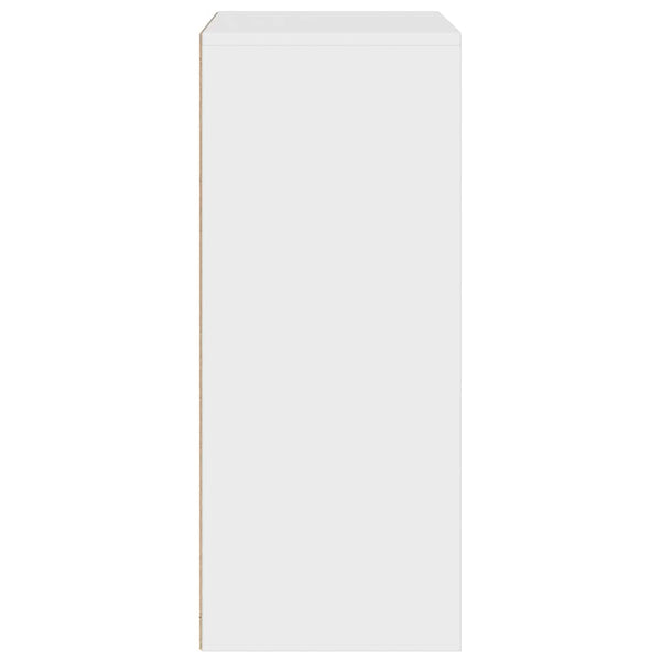 Bücherregal Weiß 60x30x71,5 cm